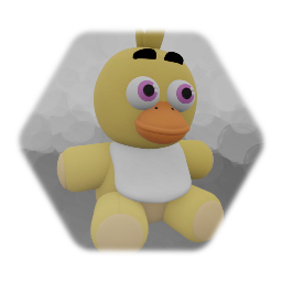 Sanshee Chica Plush · Five Nights at Freddy's unfinished