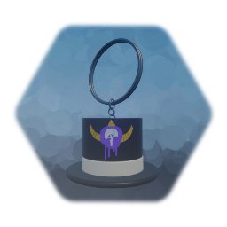 DrewMac14 Top Hat Keyring