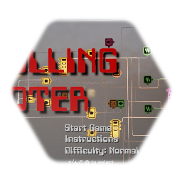 In-Dream Menu Screen with Instructions & Difficulty Settings