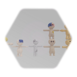 Early Sackboy designs