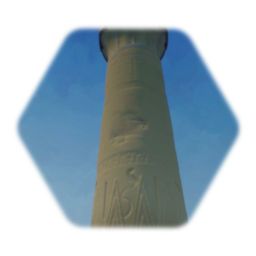 Egyptian style pillar/Platform
