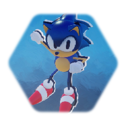 Archived Retro Trio 3D Blast In-Game Sonic Model