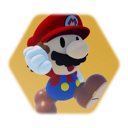 Playable Paper Mario