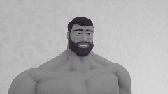 Giga Chad Meme remade in Dreams