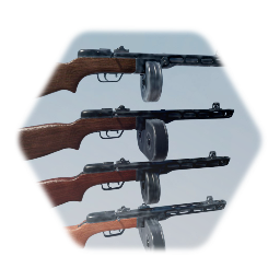 Submachine Gun (PPSH 41)