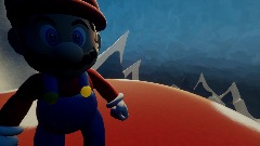 Mario  Down a Mountain