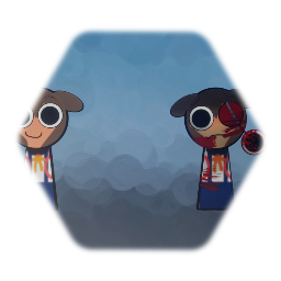 Kid Korone but Sprunki