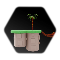 Sonic Superstars: Bridge Island Zone Asset Kit