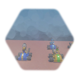 Bowser jr go karter  racing characters
