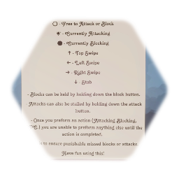 FPS Directional Combat Mechanic (OLD)