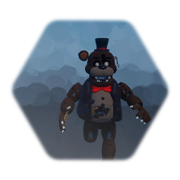 Phantom freddy from fnaf 3 reboot