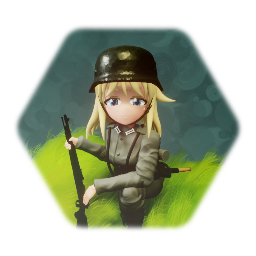 Anime WWII German Soldier