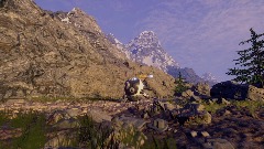 Remix of Huge Alps Range