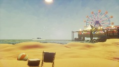 Ending your day at the beach