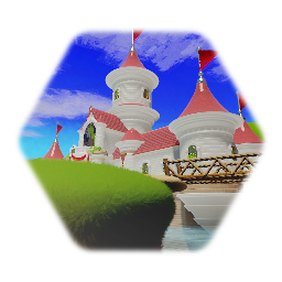 Peach's Castle Grounds