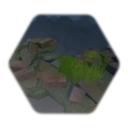 Brick & Stone Rubble Pile