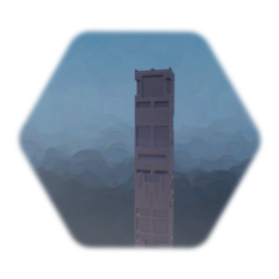 6 section tower from 1 cube