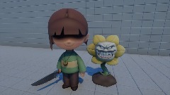 Chara and Flowey (OLD) REMIXABLE