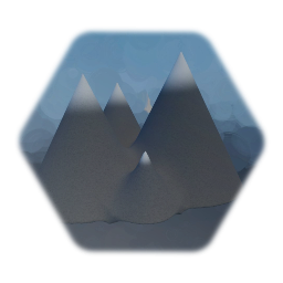 Simple Pointed Mountain Range