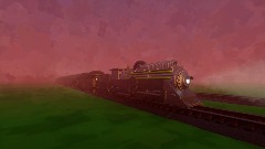 Steampunk train ride