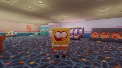 Spongebob sneak to chuck e cheeses