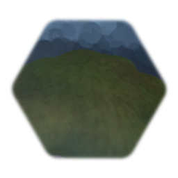 Lumpy Uneven Grassy Mound