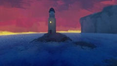 Lighthouse in the morning