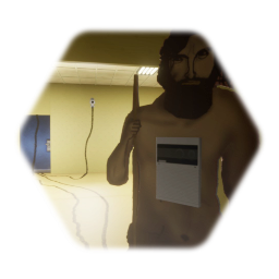 Backrooms movie - the caveman hallway and CCTV monitored room