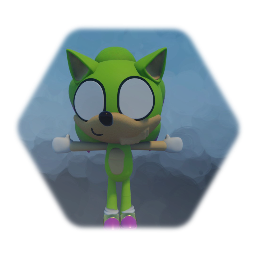 Slike the hedgehog (dandys world style)