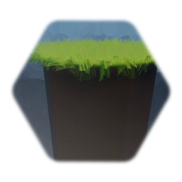 Zand platform grass top