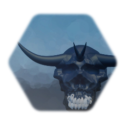 Eldritch Demon Skull