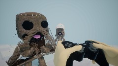 Sackboy does the sack shaker (reupload)