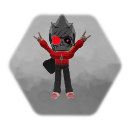 Scott Pilgrim Style Shadow The Edgy (Robot (W.I.P))