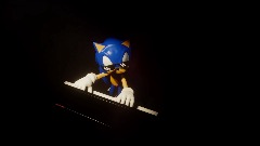 Sonic Playing some Awesome Tunes