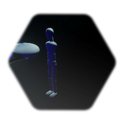 Fps character w portal gun