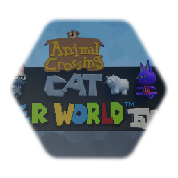 Animal crossing cats Super World Funkin hub