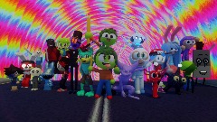 Bucket zombie background