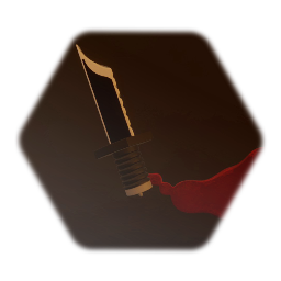 Rambos knife from (RAMBO FIRST BLOOD )