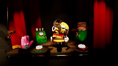 Burgerotti is screaming and not his Stage Hand