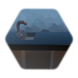 Science Lab Table Medium with Sink