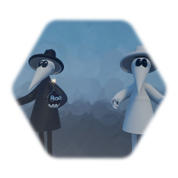 Spy vs. Spy Puppets