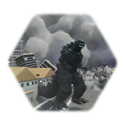 Godzilla Monster Hunter City Destruction!