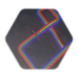 Racing on the Rainbow track layout