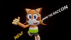 Marine the raccon - rig