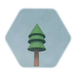 Cartoon Pine Tree