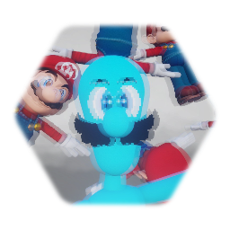 Super Mario 64 - Mario face textures