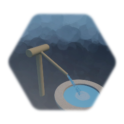 Water basin and spout