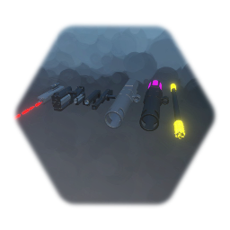 Omega Issued Weapons