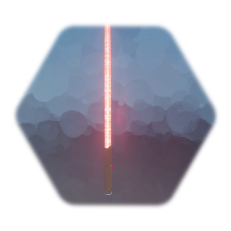 Caleb's Laser sword