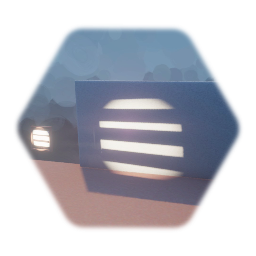 Venetian Blind with light source 1